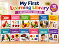 12-Piece Early Learning Books Set