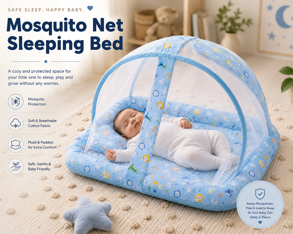 Premium Foldable Baby Mosquito Net Bed