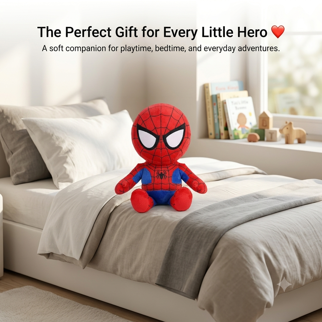 Action Hero Stuffed Toy For Kids